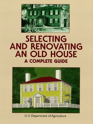 cover image of Selecting and Renovating an Old House